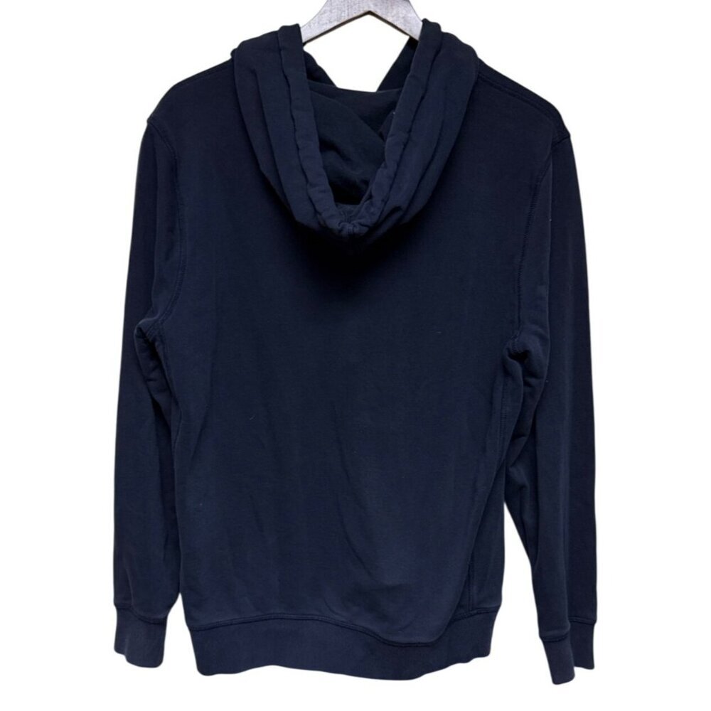 Tommy Hilfiger Quinn Men's Hoodie Sweatshirt Flag Blue Magnetic Close Medium - Picture 5 of 11